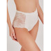 Lilac Fabric High Waist Lace Panties