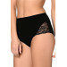 Wide Edged Combed Cotton Fabric Low Lace Normal Panties