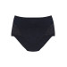 Wide Edged Combed Cotton Fabric Low Lace Normal Panties