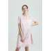 Self Embroidered Patterned Nightgown