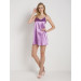 Satin Nightgown With Straps