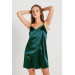 Satin Nightgown With Straps