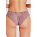 Fabric Front Lace Back Normal Panties