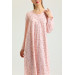 Cotton Patterned Mother Nightgown