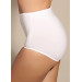 High Waisted Regular Panties With Combed Fabric