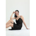 Cowl Neck Satin Stoned Strappy Nightgown