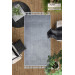 Gray Rug Puffy Plush Washable Carpet