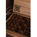 Wooden Box Special Handmade Filled Chocolate 40