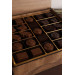 Special Wooden Box Special Handmade Filled Chocolate 25 Pieces