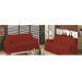Triple Sofa Cover Maxi 2 Pieces Claret Red