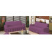 Triple Sofa Cover Maxi 2 Pieces Purple