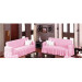 Triple Sofa Cover Maxi 2 Pieces Pink