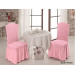 Ruffle Skirt Chair Cover 2 Pack Pink