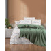 طقم غطاء سرير مزدوج اخضر كاتالين