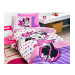 Özdilek Licensed Single Children's Duvet Cover Set With Fitted Sheets-Minnie Mouse Trend