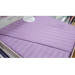 Özdilek Cotton Satin Double Duvet Cover Set-Line Plum (4 Pillows)