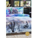 Özdilek Ranforce Double Duvet Cover Set-Northern Lights Special (4 Pillows)