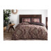 Özdilek Ranforce Single Duvet Cover Set-Boucle Brown