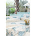 Özdilek Soft Life Satin Double Duvet Cover Set-Piel Blue