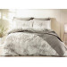 Özdilek Double Duvet Cover Set With Bedspread-Frunze Gray