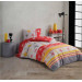 Polo Life Luxury Single Duvet Cover Set-Gs Yellow Red