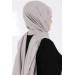 Melted Cotton Shawl Gray