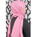 Square Patterned Cotton Shawl Pink