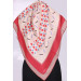 Mixed Patterned Rayon Scarf Red