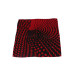 Optical Patterned Twill Scarf Red