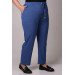 Women's Skinny Pants, Large Size, Indigo Blue