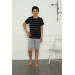 Angelino Boy's Combed Cotton Pajama Set With Shorts 20392