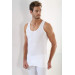 Men's White Premium 100% Cotton Combed Undershirt 3-Pack