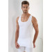 Men's White Premium 100% Cotton Combed Cotton Undershirt