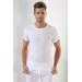 Men's White Premium O Neck T-Shirt