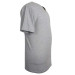 Men's Gray Cotton Large Size V-Neck T-Shirt, Pack Of 2