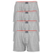 Men's Gray Button Towel Waist Boxer Pack Of 4