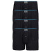 Men's Navy Blue Button Towel Waist Boxer Pack Of 4