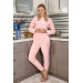 Angelino Underwear Women's Velvet Pajama Set
