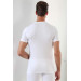 Premium Cotton Men's White O-Neck Undershirt 3-Pack