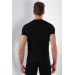 Premium Cotton Men's Black O-Neck Undershirt 3 Pack