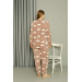 Underwear Welsoft Polar Women's Large Size Milk Coffee Pajama Set