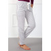 Women's Gray Dotted Pajama Pants