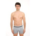 Gray Men's Lycra Boxer Shorts