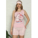 Women's Cotton Bambi Shorts Pajama Set