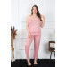 Women's Pajamas, Large Size, Light Pink