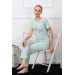 Women Short Sleeve Pajama Set