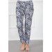 Light Beige Women's Cotton Pajama Pants