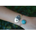 Turquoise Stone Design Women Bracelet