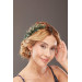 Green Special Design Bridal Henna Crown, Hair Accessory