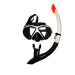 51701-T-Bfs White Black Mask Snorkel Set